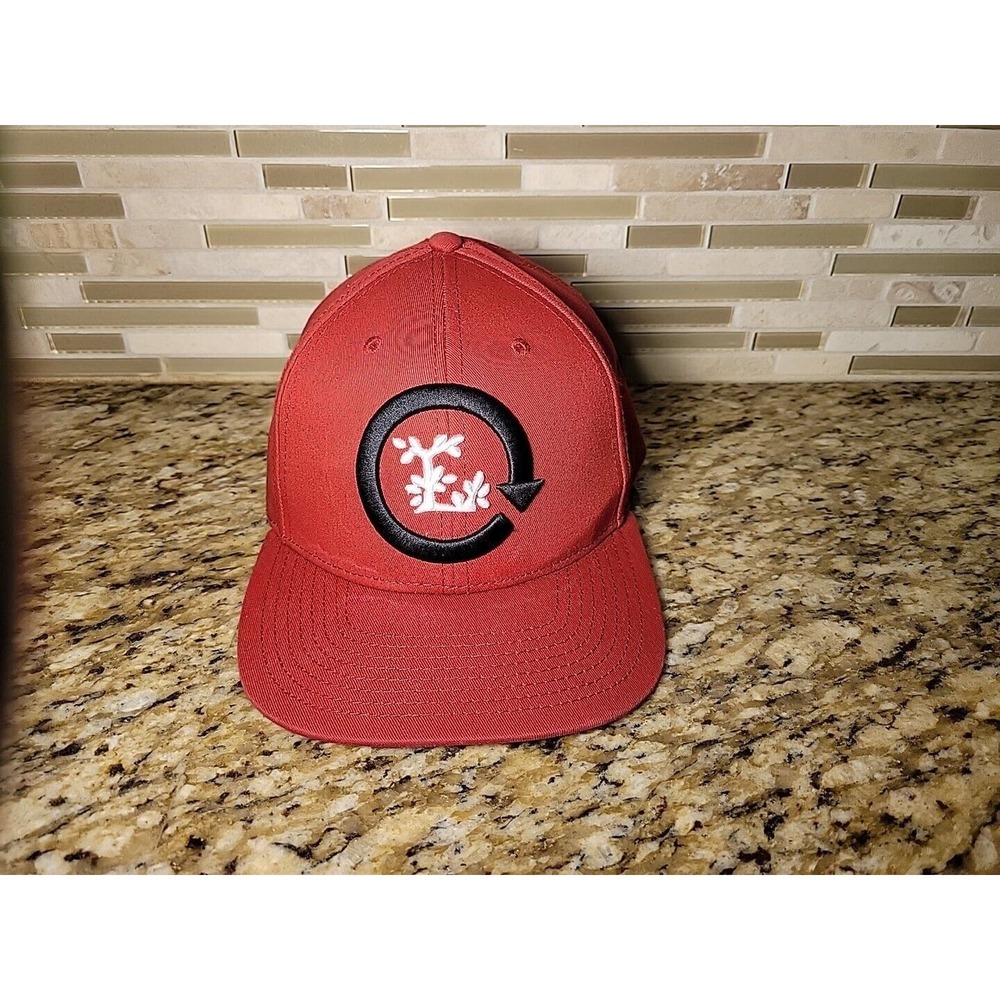 LRG Hat Cap SnapBack Red One Size Fits All Trucker Adjustable Life's Journey